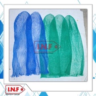 Jaring seser ikan rajut /serok ikan Besar dan Kecil / jaring ikan lubang anyam 1 cm / bisa costum