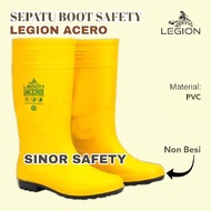Gjah LEGION ACERO Project Safety Boots WITHOUT IRON Rain Boot Gum Boot Legion