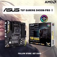 เมนบอร์ดบอร์ดมาใหม่ ASUS B450M เกม TUF PRO II B450M AMD DDR4 B450 4400Mhz 128G M.2 SATA 6Gb/USB รองรับ R5 R7 R9เดสก์ท็อป AM4 CPU
