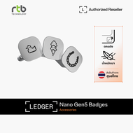 Ledger Nano Gen5 Badges อุปกรณ์เสริมสำหรับตกแต่งฮาร์ดแวร์วอลเล็ต Ledger Nano Gen5