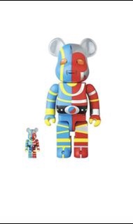 🐻全新現貨bearbrick be@rbrick Android Kikaider 人造人間 電腦奇俠 100% & 400%