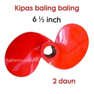 61⁄2 Inch propeller fan boat boat 6.5 inch