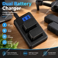 NP-FW50 Battery Charger for Sony a6000、a6300、a6400、etc NP-FW50 Battery Camera Charger