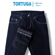 TORTUGA DENIM, blue black indigo 14oz selvedge accent 22