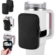 Water Bottle Pouch For Stanley Quencher Adventure 40oz & Stanley IceFlow 20oz 30oz Gym Accessories F