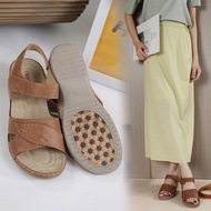 FJ Women Synthetic Leather Steppings Korean Sandals with Strap Shoes for Women 2508-3