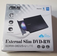ASUS External Slim DVD-RW SDRW-08D2S-U LITE