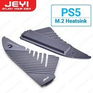 JEYI PS5 M.2 SSD Heatsink, Large Area Solid Aluminum Cooler Heat Dissipation Thermal Pads for Playst
