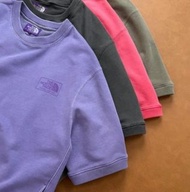 The Norh Face Purple Label Field Short Sweatershirt 日系紫標重磅洗水短袖工衣