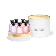 Louis Vuitton Les Parfums Miniature Set LV路易威登七龍珠香水七件套！ 內含：10mlx7。 味道：風中玫瑰（RosedesVents），星情（EtoileFi