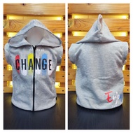 Latest Model/Boy's Vest With U Can Be Change-Good Vibes Only Fleece Material/Kids Vest/Children's Ve