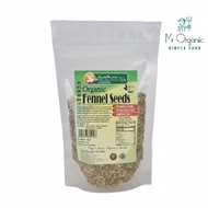 HEALTH PARADISE ORGANIC FENNEL SEEDS PKT 100G