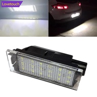 LOVETOUCH 1Pc Car LED License Plate Light Replacement Canbus Error Free Car 12V Lamp For Renault Cli