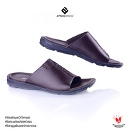 Attaya Design Sandal Selop Pria Dewasa Kulit Asli Original F20SH