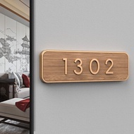 Acrylic27x8.1cmHdb Unit Unit Number Signage Door Unit Number House Number Plate Door Number Signage 