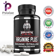 Thực phẩm bổ sung Arginine và Citrulline với BioPerine hỗ trợ cơ bắp và tăng cường lưu lượng máu tuầ