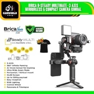 JT-SS BRICA B-STEADY - BSTEADY MULTI - 3-AXIS GIMBAL STABILIZER 3 IN 1