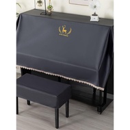 Piano Cover Half Cover Piano Electric Piano Universal Piano Cover Waterproof Non-Fluffy Rinse-Free A