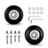 Luggage Wheel Replacement/4pcs/set/Suitable size：40MM/50MM/60MM/Luggage Wheel/Rubber silent wheels