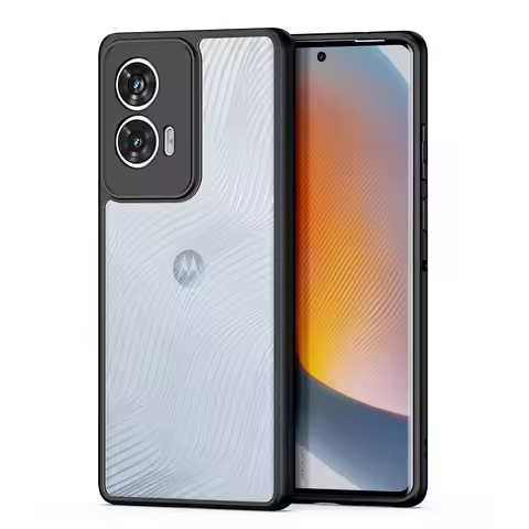 DUX DUCIS Military Airbag Anti-fall Case For Motorola Edge 50 Fusion Moto Edge50 Fusion Acrylic PC+T