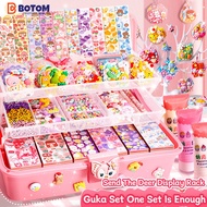 [Guka Diy] 50ml Cream Glue Guka Children's Diy Toys Handmade Guka Hairpin Stickers Kids Birthday Gif