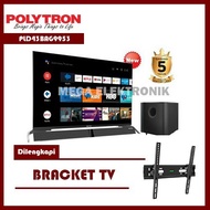 Polytron Pld43Bag9953 Smart Android Tv 43 Inch Dilengkapi