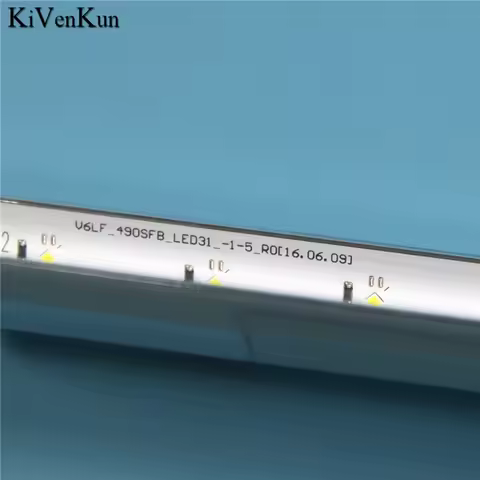 2PCS LED Backlight Strips For Samsung UE49K5170SS UE49K5179SS TV Bars Kit LED Band V6LF_490SFA/B_LED