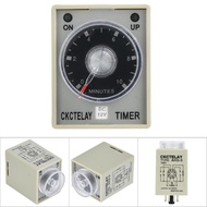 supergoodsales Timer Relay AH3-3 Electronic Type Adjustable Release Delay 8 Pins 10Min(12V