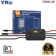 YRO YRSD-2P RAPID SHUTDOWN อุปกรณ์ปิดระบบฉุกเฉินสำหรับติดตั้งที่เเผงโซลาร์เซลล์ รับประกัน 5 ปี