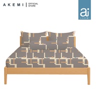 ai by AKEMI Cheery Collection Fitted Sheet Set 650TC (Queen)