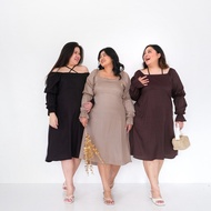 EGALE.ID - ⁠Detachable Strap Dress | Plus Size Jumbo Size BIG Size