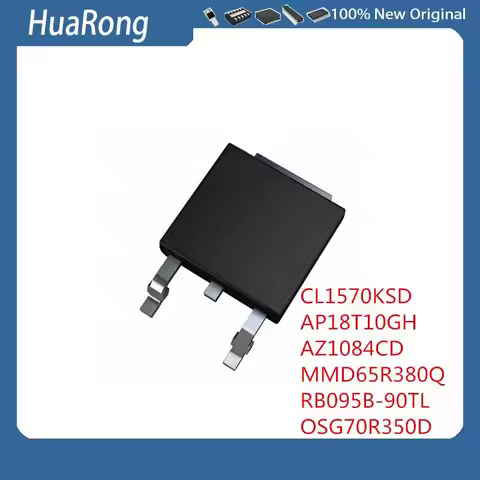10Pcs/Lot CL1570KSD CL1570 TO-252 AP18T10GH 18T10GH AZ1084CD-3.3TRG1 MMD65R380Q 65R380Q RB095B-90TL 
