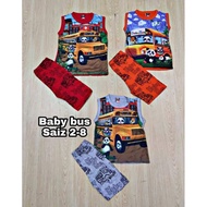 Set Playset Baby Bus