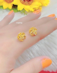 [ Bảo hành 03 tháng ] Đôi bông tai cưới bông tai mạ vàng 24K Mẫu 170521