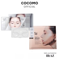 (ID.AZ OFFICIAL STORE)  Face Fit Plus Patch V3 (17g x 4 Masks) | Minus Band (18g x 4 Bands) - COCOMO