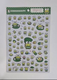 Sanrio 2011 Keroppi 經典貼紙 (日本製造)