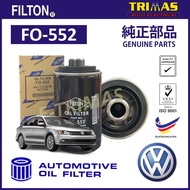 FILTON Oil Filter Volkswagen Jetta IV MK6 162 163 AV2 AV3 Engine EA888 Penapis Minyak Hitam Enjin 06