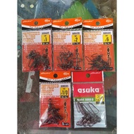 Asuka 8860B Impressed Rolling Swivel with Coastlock Snap