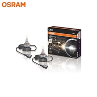 Osram | หลอดไฟหน้ารถยนต์ OSRAM LED 6000K HB3 HB4 9005 9006 12V 25W HYZ LED สีขาวเย็น หลอดไฟแท้ +140%