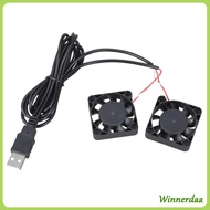 WIN Router Cooling Fan PC Cooling TV Box  Quiet 5V USB Power 40mm Fan