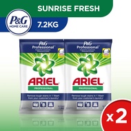 [Bundle of 2] Ariel Powder Detergent Professional 8.60KG Bag (Laundry Detergent Powder Fragrance)