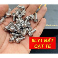 SALAYA 6LY MOTORCYCLE STYLE SCREW, 1 SEGMENT LONG, CATTE MOUNTED, OTHER 6LY DETAILS