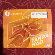 umobile 011 - 6 77 44 7 22 VIP Special Number Prepaid Self - Register Only