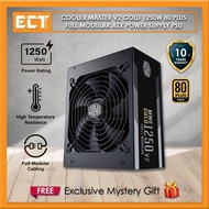 Cooler Master V2 Gold 1250W 80 Plus Full Modular ATX Power Supply PSU (MPE-C501-AFCAG-3UK)