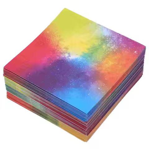 400 Sheets Paper Colorful Origami Papers Color Paper Sheets Craft Folding Paper Craft Paper Supplies