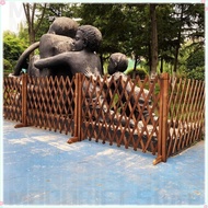 Outdoor Antiseptic Wood Fence Flexible Fence Courtyard Fence Garden Lattice Indoor Balcony Decoratio