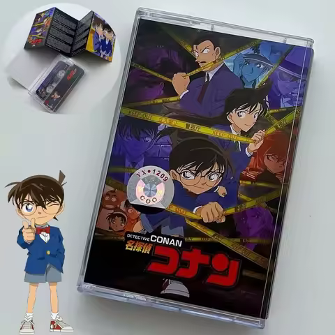 Detective Conan Wild Police Story Music Tape Anime Soundtracks Tape Mysterious Eyes Collections Comm