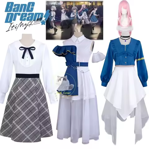Anime BanG Dream! It's MyGO!!!!! Cosplay Anon Chihaya Soyo Nagasaki Togawa Sakiko Cosplay Costume Un
