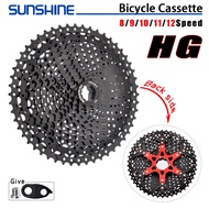 Bicycle Freewheel Mountain Bike Cassette 8/9/10/11/12 Speed SHIMANO HG Structure Specification for SHIMANO/SRAM