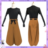 COOL Jujutsu Kaisen Fushiguro Toji Cosplay Top Pants Costume Set Anime Uniform Suit Halloween Party